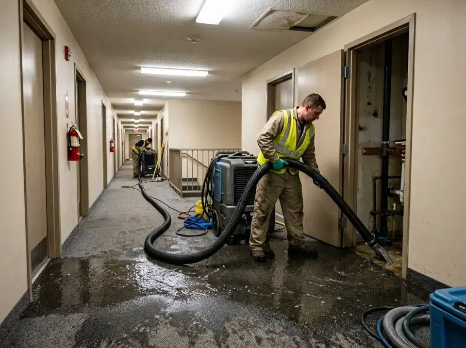 multi-unit-apartment-hallway-f-005 — frequently asked questions, Emergency Burst Pipe Water Extraction & Removal in Weston L…